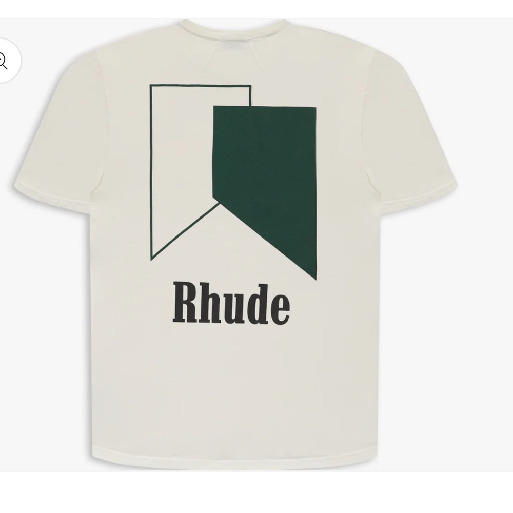 Rhude Track Logo Mens T Shirt Large